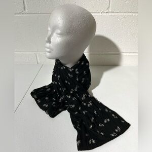 Old Navy Bicycle Infinity Scarf Black/White One Size B2